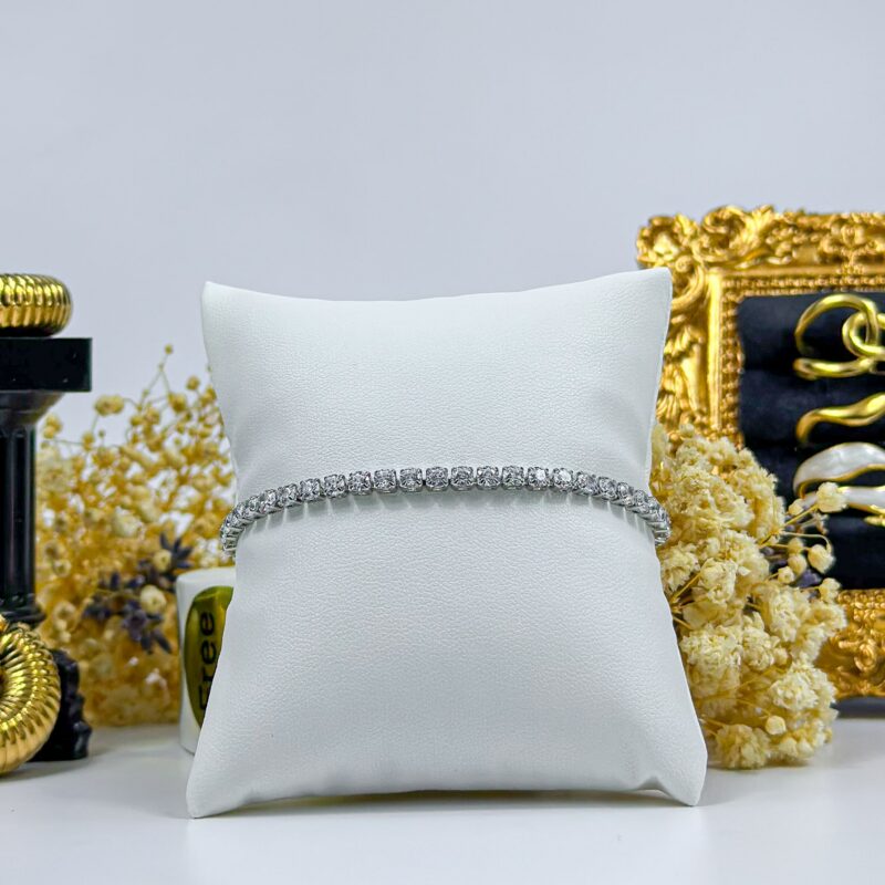 Silver Lunai Tennis Bracelet