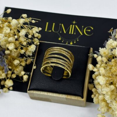 Golden Layer Ring