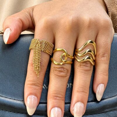 lumine-bague-linked-ring-front-model