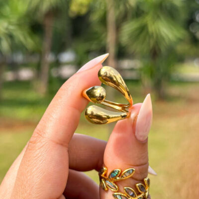 Three Bars ring