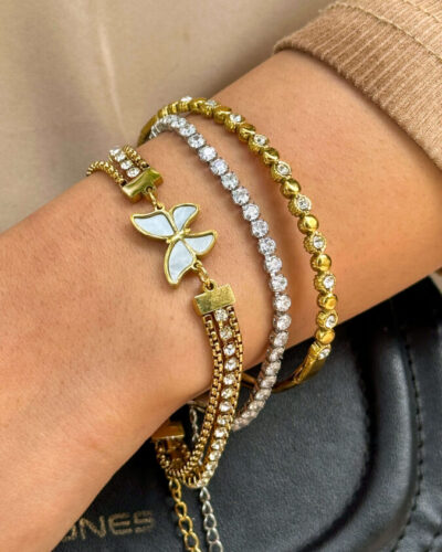 lumine-bangle-Varelle- Mix-bangle-front-model