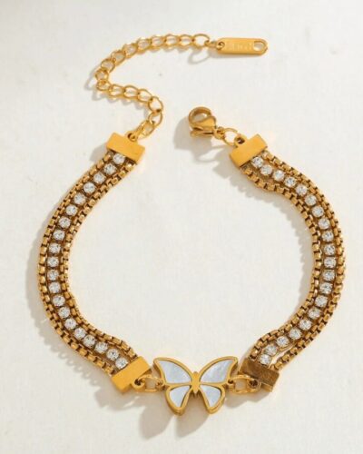 Butterfly Charm Bracelet